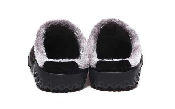 Pantuflas Térmicas de Algodón para Hombre con Suela Gruesa