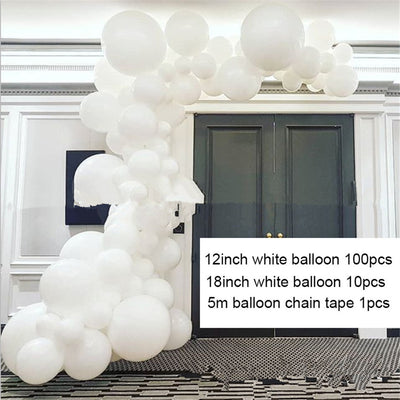 Guirnalda de Globos Macarrón Oro Rosado con Confeti para Bodas y Fiestas - Image 6