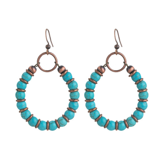 Aretes de Bronce con Tarjeta de Papel Kraft - Image 5