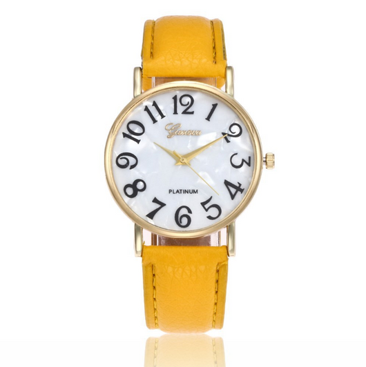Reloj de Moda Ginebra con Esfera de Mármol - Unisex Casual - Image 11