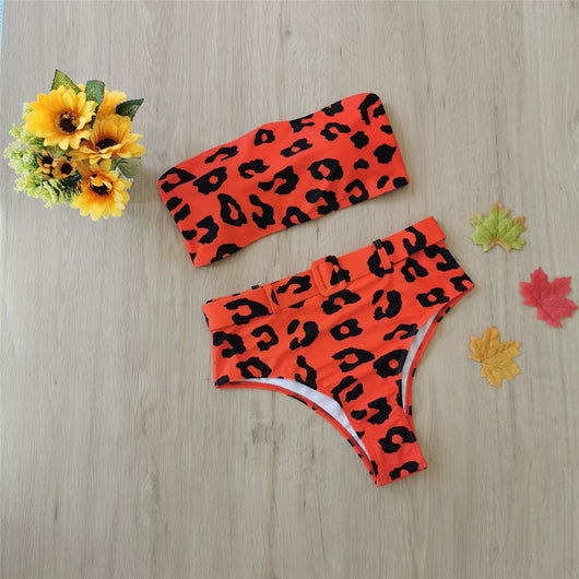 Traje de Baño Tipo Tubo Cintura Alta - Image 17