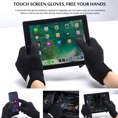Guantes Cálidos de Conducción Hombre Invierno con Forro Terciopelo - Image 3
