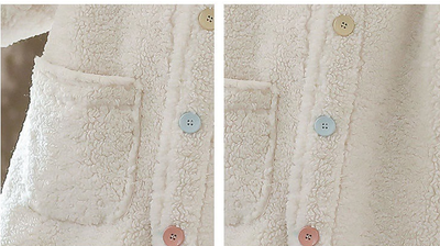 Chaqueta Acolchada para Niña con Forro de Borrego - Otoño e Invierno - Image 14