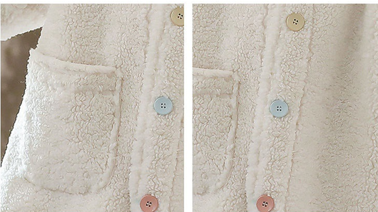 Chaqueta Acolchada para Niña con Forro de Borrego - Otoño e Invierno - Image 14