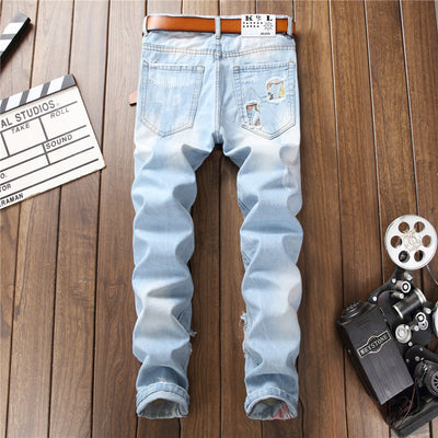 Jeans Rectos Vintage para Hombre - Image 2