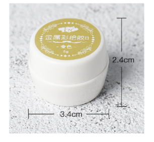 Adhesivo para Uñas con Efecto Espejo Dorado Japonés - Image 10