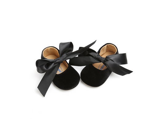 Zapatos Princesa para Bebé - Calzado Suave con Moño para Primavera y Otoño - Image 3