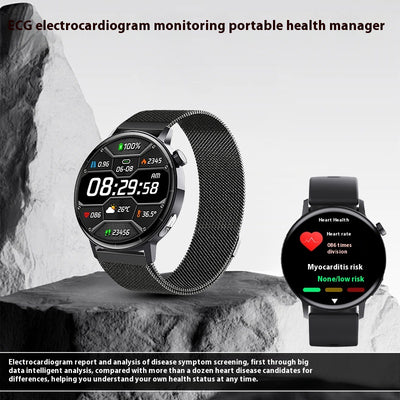 Pulsera Inteligente con Monitor de ECG y Glucosa - Control de Salud 24/7 - Image 4