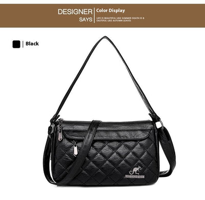 Bolso Bandolera de Cuero PU Texturizado Suave - Image 10