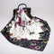 Floral Print Imitation Silk Muslim Headscarf