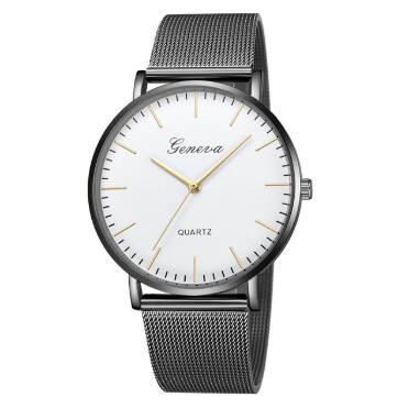 Reloj de Pulsera GENEVA Clásico para Hombre y Mujer - Acero Inoxidable Cuarzo - Image 25
