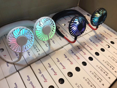 Ventilador Portátil Recargable con Cuello - Manos Libres para Estudiantes - Image 10