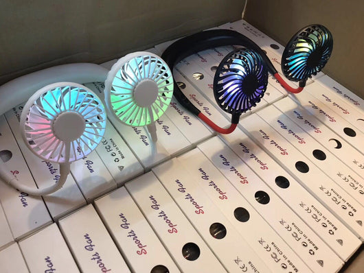 Ventilador Portátil Recargable con Cuello - Manos Libres para Estudiantes - Image 10