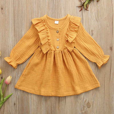 Vestido de Algodón para Niña: Estilo y Comodidad para Jugar - Image 9