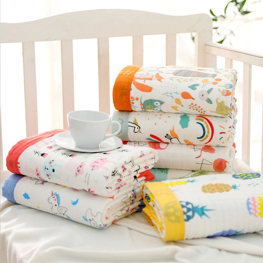 Toalla de Baño Gauza Algodón 6 Capas para Bebé - Image 2