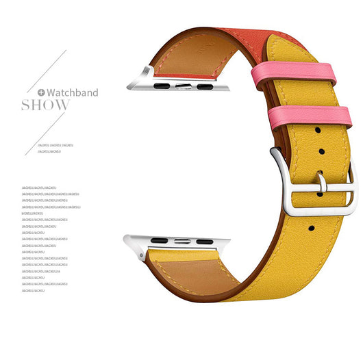 Correa de Cuero Compatible con Apple Watch - Elegancia y Durabilidad - Image 10