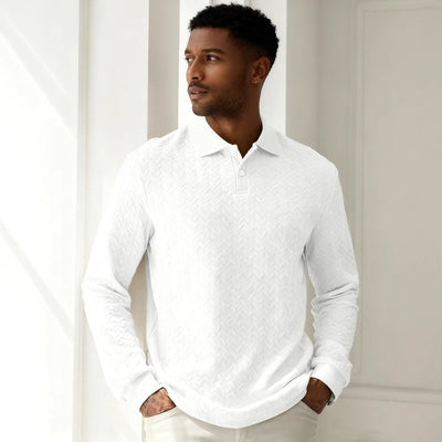 Camisa Casual de Manga Larga Botones Solapa - Versátil y Elegante - Image 3