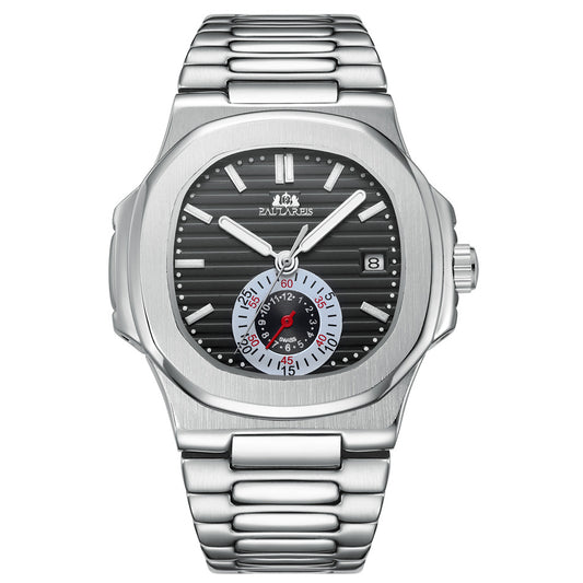 Reloj de Acero Inoxidable para Hombre con Correa de Malla - Image 2