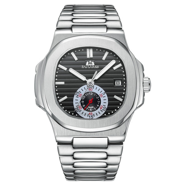 Reloj de Acero Inoxidable para Hombre con Correa de Malla