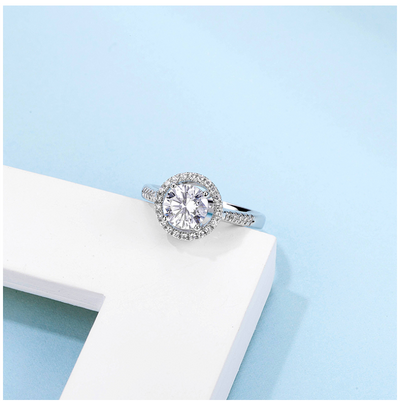 Anillo de Plata S925 Mosaingshi Retro Minimalista - Joyería de Plata Blanca - Image 4
