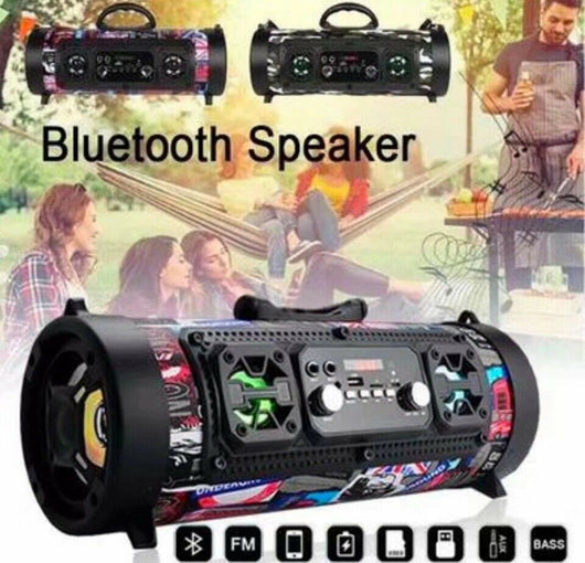 Parlante Bluetooth Portátil Impermeable de Alta Potencia - Image 2