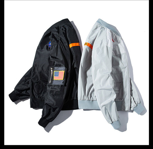 Chaqueta Bomber Astronauta Unisex - Estilo Urbano y Funcional - Image 2