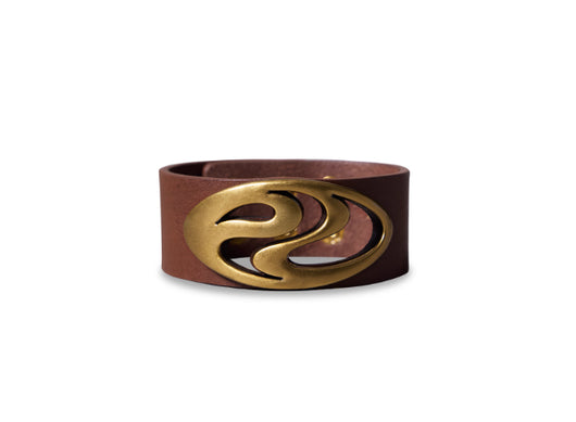 Pulsera de Cuero Calada con Símbolo Soul Human Meta - Image 2