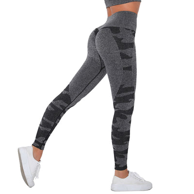 Conjunto de Brasier Invisible sin Costuras con Diseño Camuflaje - Image 21