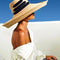 Sombrero de Rafia Xiaoxiangfeng para Playa y Vacaciones