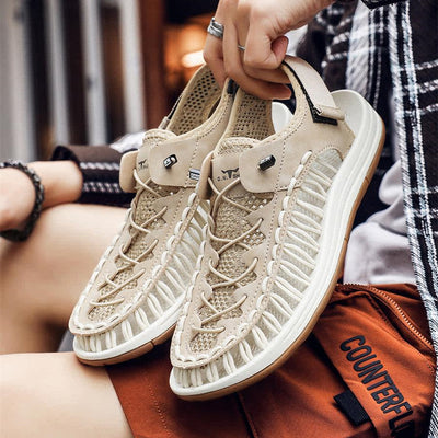 Sandalias Deportivas Tejidas con Drenaje Rápido para Senderismo y Trekking - Image 13