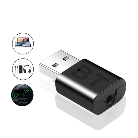 Adaptador Bluetooth 5.0 Transmisor y Receptor 2 en 1 para Auto, TV y Computadora - Image 3