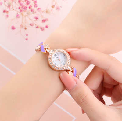Reloj Pulsera Digital para Mujer Explosion Models - Acero Colorido y Cuarzo - Image 3