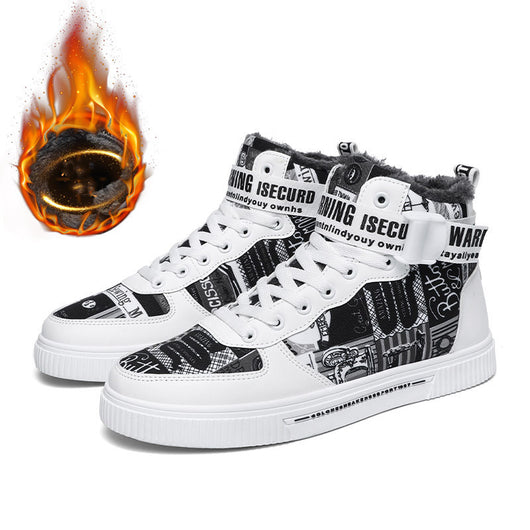 Zapatillas Altas para Niños con Mezcla de Cachemir y Algodón - Image 12