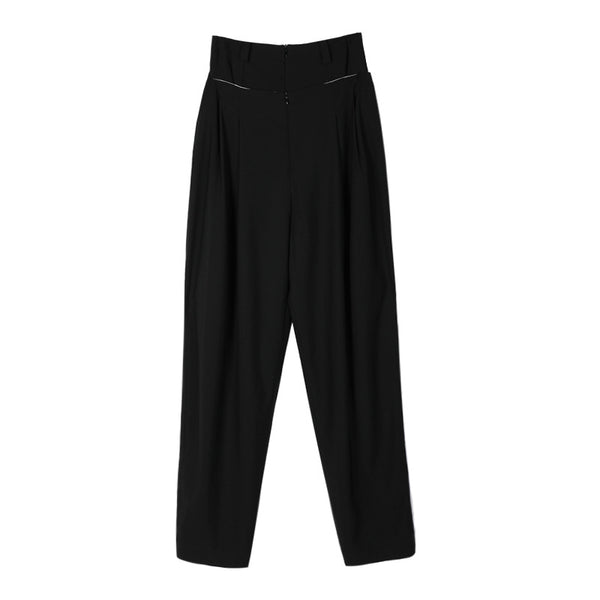 Pantalones con Cintura Falsa de Dos Piezas