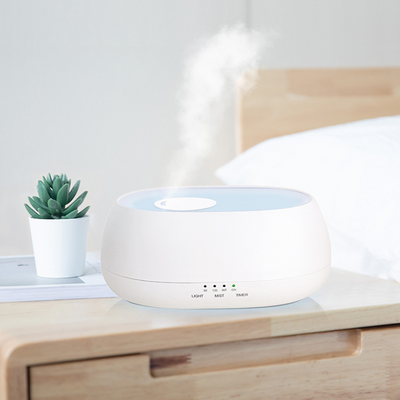 Difusor Ultrasónico Inteligente 3 en 1 - Humidificador, Aromaterapia y Lámpara LED