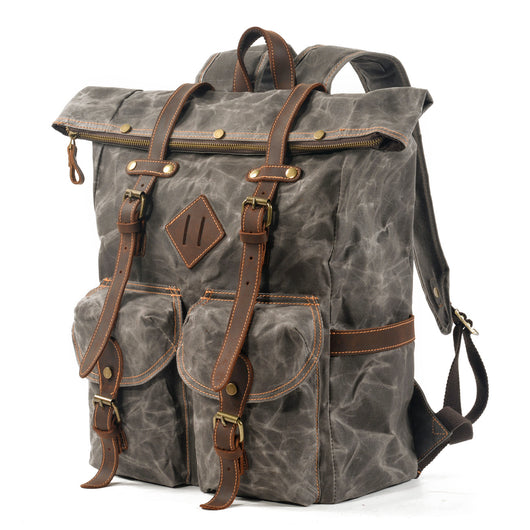 Mochilas de Lona Vintage para Hombre - Image 2