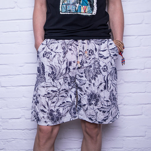 Shorts de Lino Estampado - Comodidad al Instante - Image 15