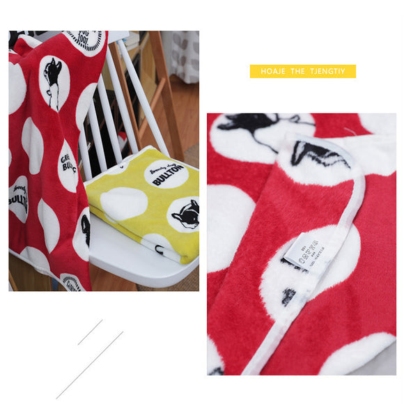 Manta Polar Infantil Estampada - Manta Térmica Multifuncional para Bebé y Adulto