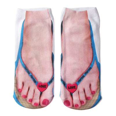Calcetines Estampados 3D con Diseños Cartoon - Parejas y Unisex - Image 19