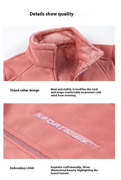 Chaqueta Polar para Mujer - Abrigo Deportivo y Casual Versátil - Image 28