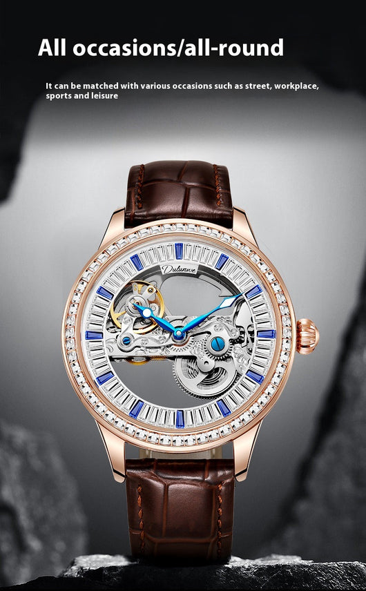 Reloj Mecánico de Lujo con Zirconia Resistente al Agua - Image 25