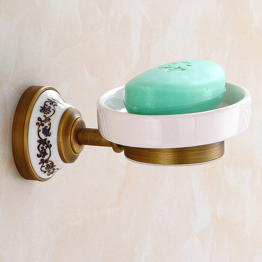 Juego de Toallero Estilo Europeo en Cobre Antiguo - Accesorios de Baño Completos - Image 26