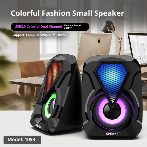 Minialtavoz de Escritorio para PC con Sonido Envolvente
