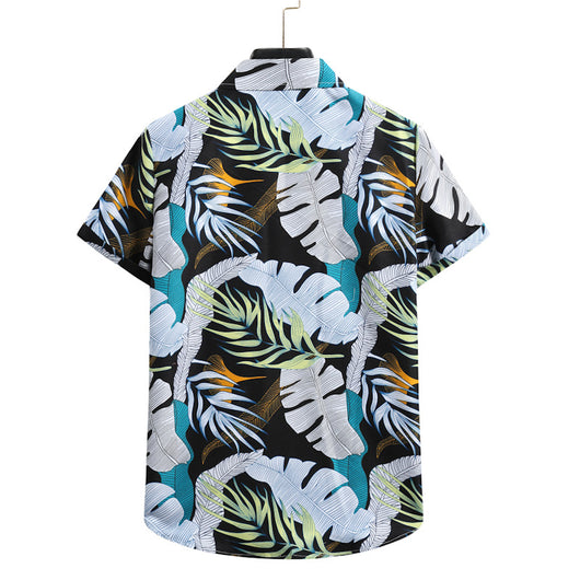 Camisas Hawaianas Estampadas para Hombre - Diseño Floral Moderno - Image 13