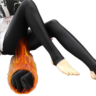 Leggings Gruesos de Terciopelo Qiulian Stone Plus - Calidez y Confort - Image 10
