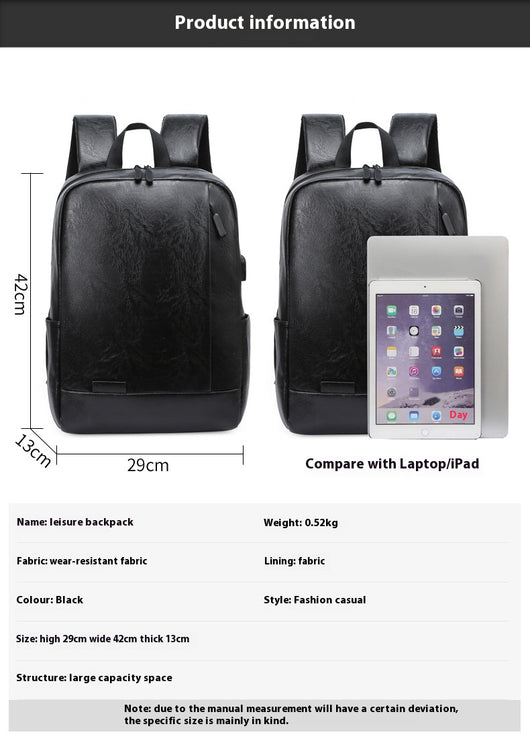 Mochila Casual para Hombre - Diseño Minimalista y Versátil - Image 14