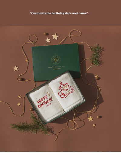 Toalla de Algodón Personalizada con Bordado - Regalo Customizado para Cumpleaños - Image 13