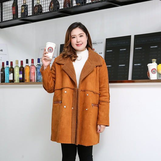 Abrigo Acolchado de Algodón y Cashmere - Corte Holgado Mediano