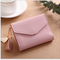 Billetera Clutch Coreana con Múltiples Compartimentos y Dije de Borla