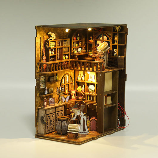 Soporte Decorativo 3D para Libros - Diseño Cabaña DIY - Image 6